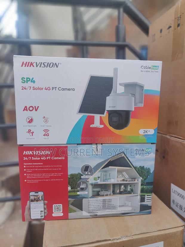 Hikvision Solar Pt 4g Sim Card Camera Ip Standalone Camera · Photo 1