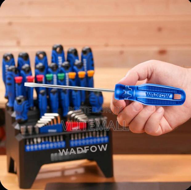 Wadfow Slotted Screwdriver Set 40cr · Photo 4