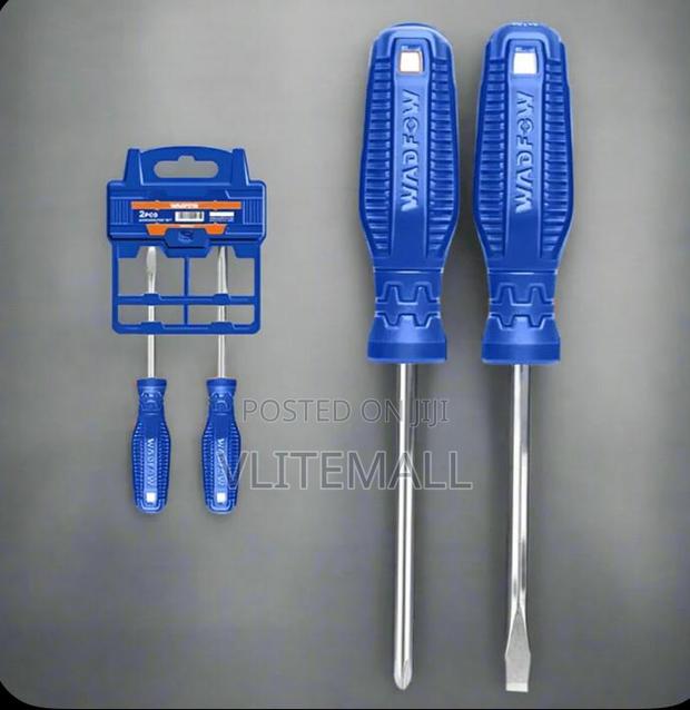 Wadfow 2 Pieces 100mm Screwdriver Set - Wss2302 · Photo 1