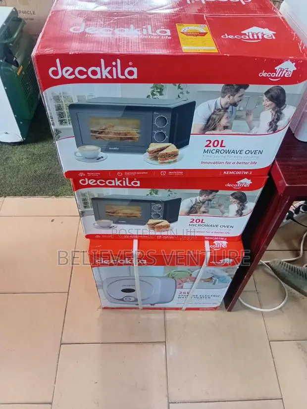 Decakila 20L Microwave Oven – Modern Kitchen Cooking · Photo 1