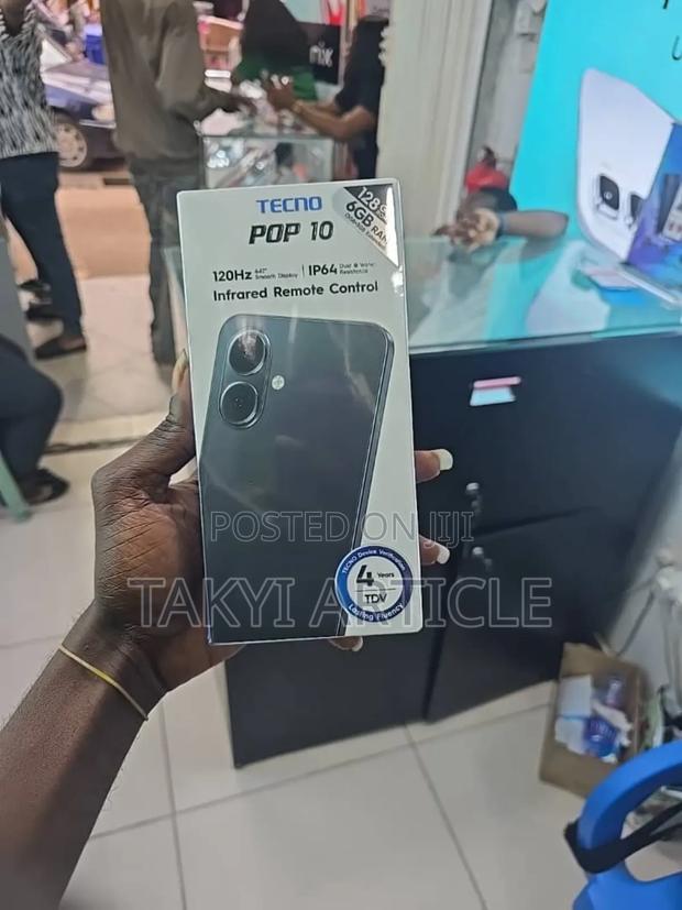 New Tecno Pop 10 128 GB Black · Photo 2