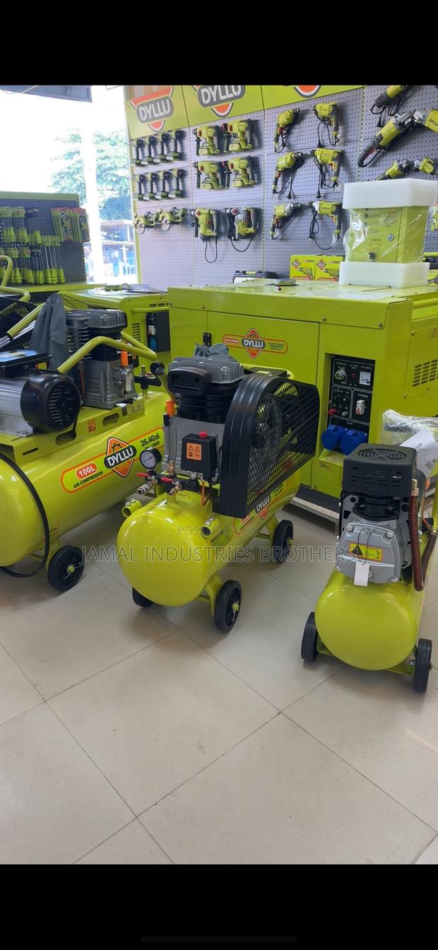 Brand New Air Compressor All Sizes (24 Liters - 300 Liters) · Photo 1