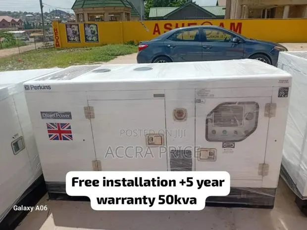 Sparkling Genset for Sale Perkins 50kva Diesel · Photo 1
