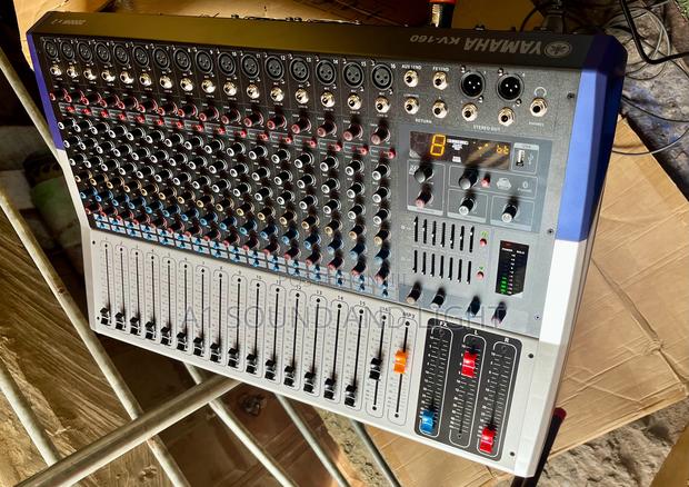 Yamaha 16 Channels Mixer With Amplifier [Kv-160] · Photo 1