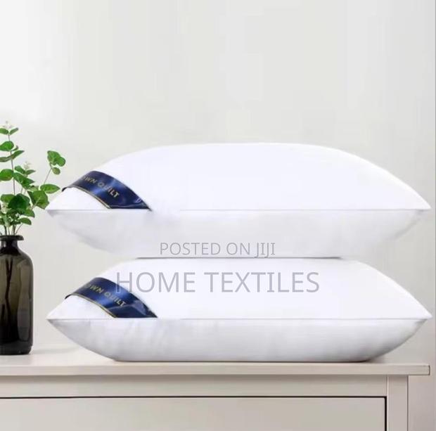 White Fibre Filled Pillows · Photo 1