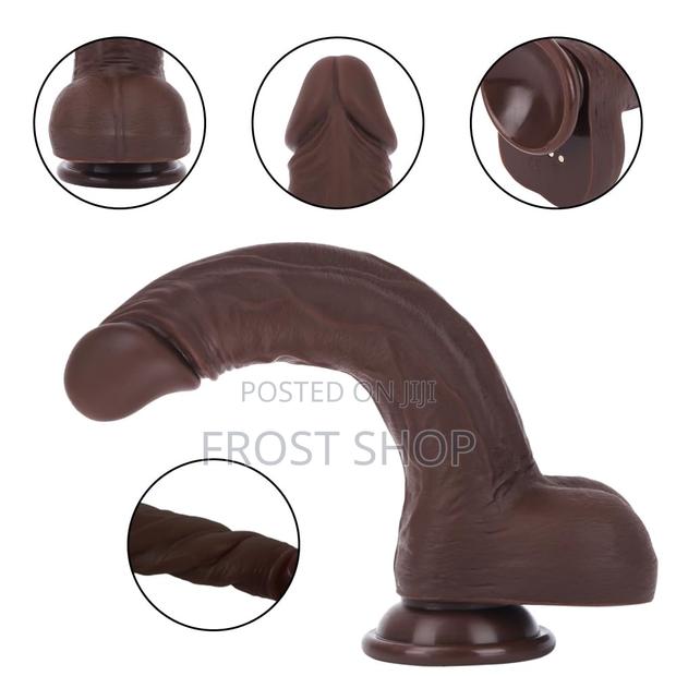 Soft Sexy Huge Dildo Realistic Penis. Big Dicks Double Layer Sillicon · Photo 2