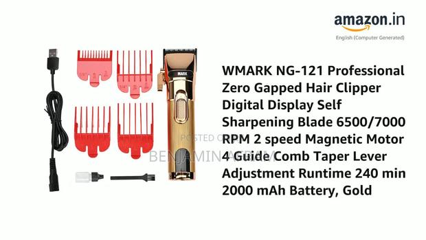 Adjustable Sharp Blade Barbering Machine. Ng-121 · Photo 3