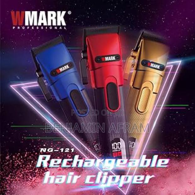 Cordless Wmark Hair Clippers Ng-121 · Photo 4