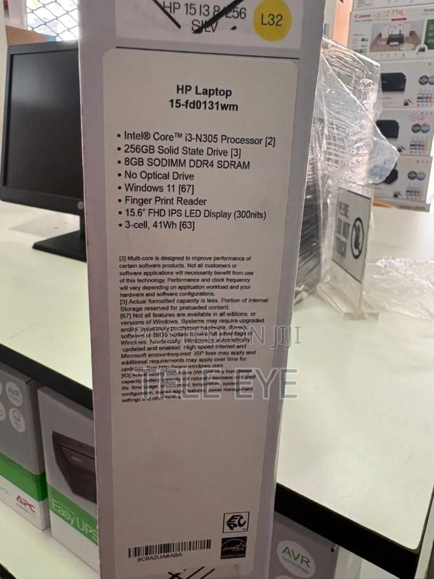 New Laptop HP 8GB Intel Core I3 SSD 256GB · Photo 3