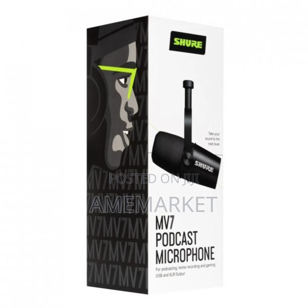 Professional Shure Mv7 Podcast Microphone · Photo 1