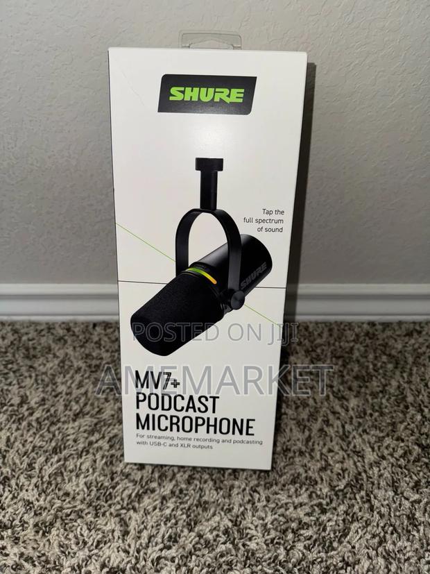 Shure Mv7+ Podcast Dynamic Microphone · Photo 1