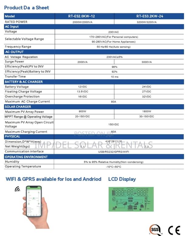 2kw 12v Solar Hybrid Inverter · Photo 3