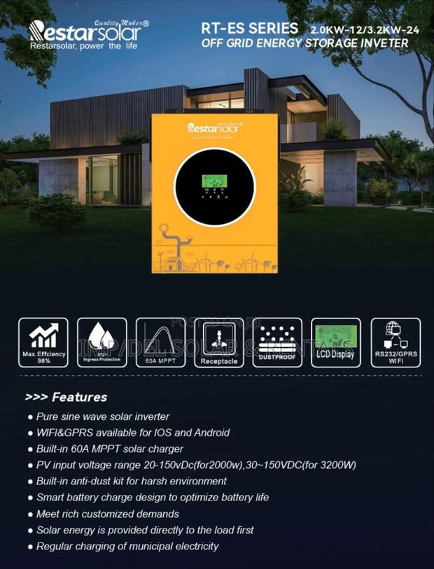 2kw 12v Solar Hybrid Inverter · Photo 4