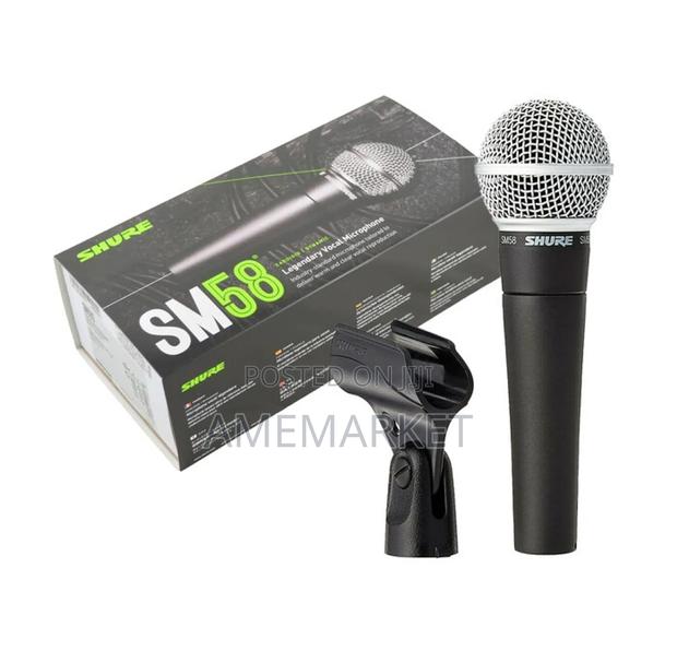 Shure Sm58 Professional Studio Live Performance Microphone · Photo 2