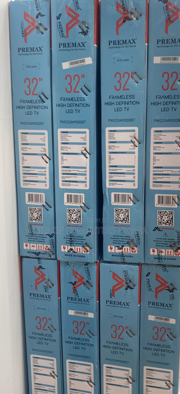 Premax 32inchs Frameless Smart Hd Led Tv Pm32sm9000bt · Photo 2
