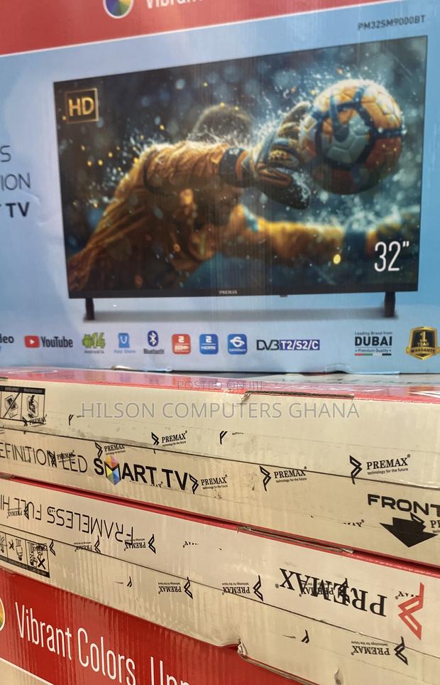 Premax 32inchs Frameless Smart Hd Led Tv Pm32sm9000bt · Photo 3
