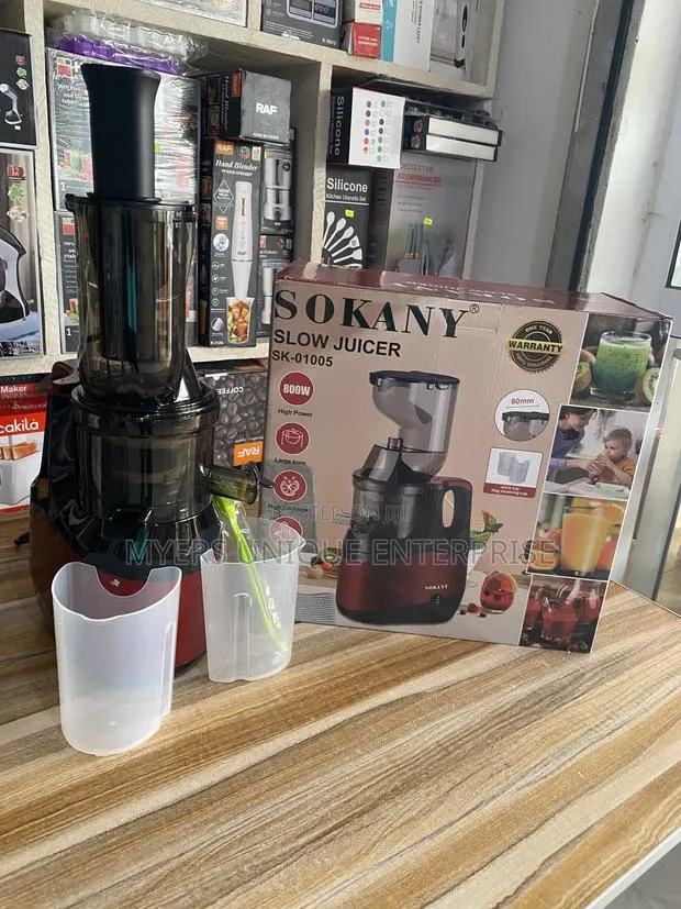 Sokany Healthy Juice Maker - Cold Press Technology · Photo 1