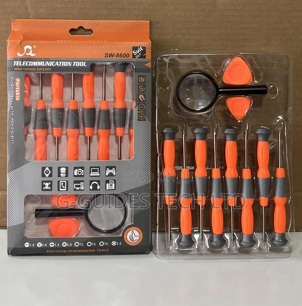 Sw-8600 8-in-1 Precision Screwdriver and Repair Set for Phone, Laptop · Photo 1