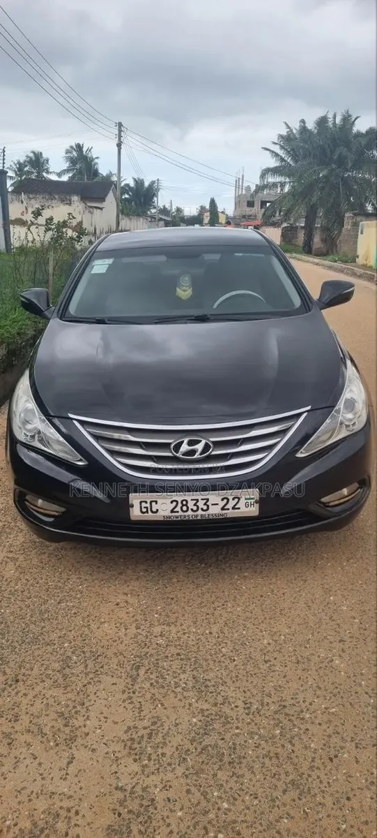 Hyundai Sonata 2012 Black · Photo 1