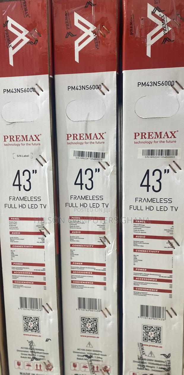 Premax 43′′ Frameless Full Hd Led Digital Tv Pm43ns6000 · Photo 3