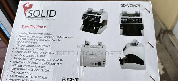 Solid Sd-Vcm75 Mix Value Counting Machine Multi-Currency · Photo 2