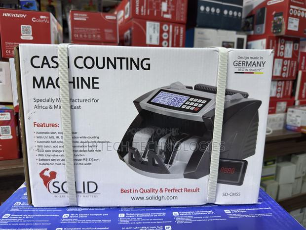 Solid Cash Money Counting Machine Sd-Cm55 · Photo 1