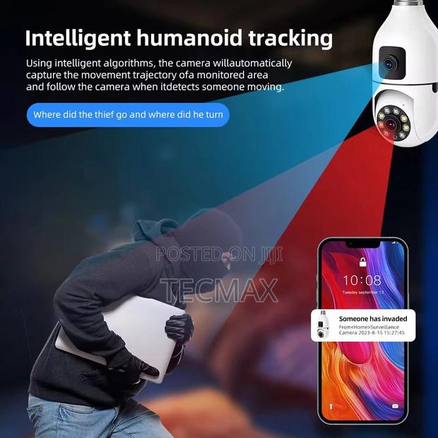 2 Lens Bulb Security Camera · Photo 2