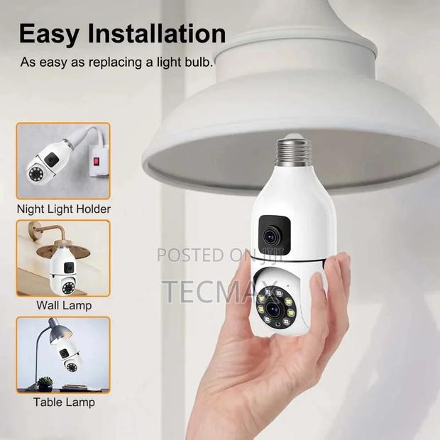 2 Lens Bulb Security Camera · Photo 4