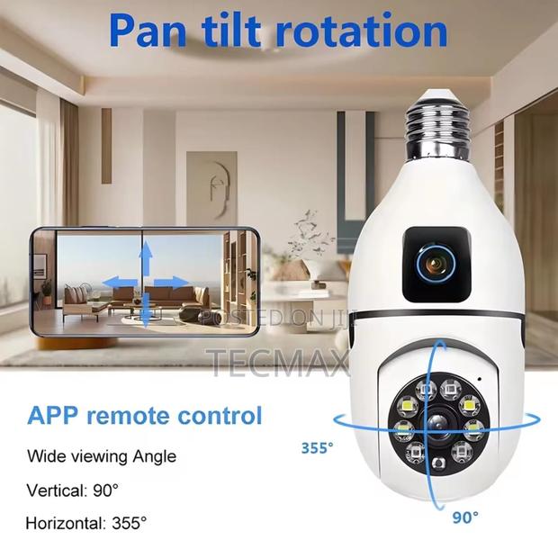 2 Lens Bulb Security Camera · Photo 5