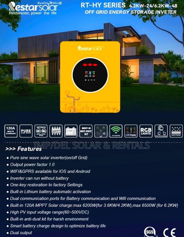 6.2kw 48v Solar Hybrid Inverter · Photo 3