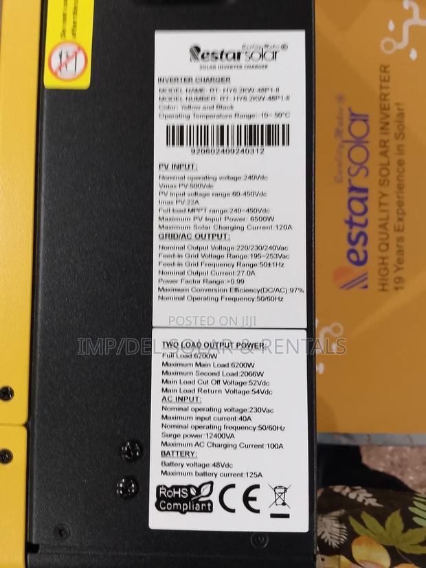 6.2kw 48v Solar Hybrid Inverter · Photo 5
