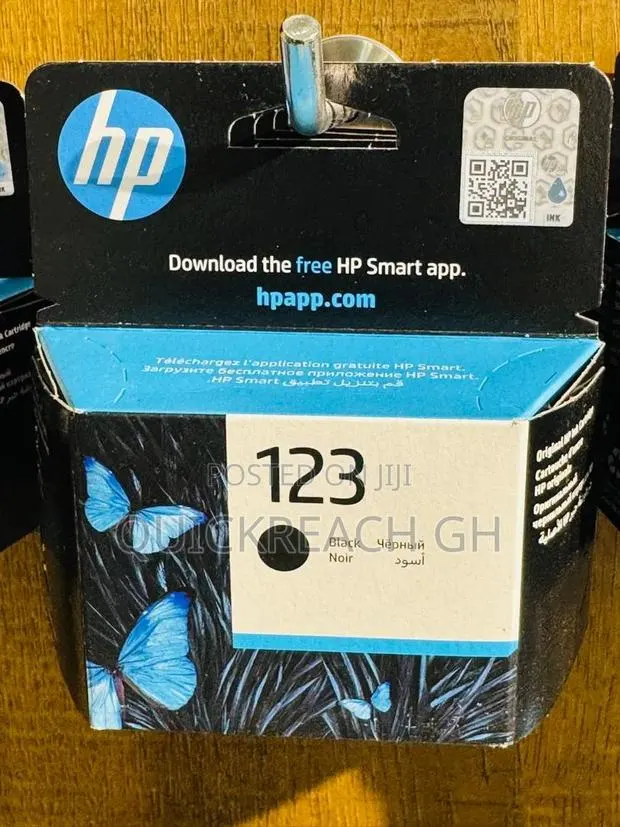 HP 123 Original Ink Cartridge Black · Photo 1
