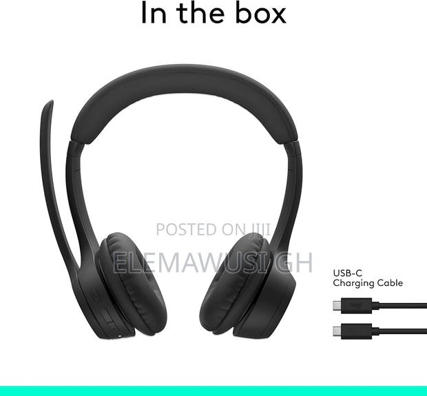 Logitech Zone 300 Wireless Bluetooth Headset With Noise-Cancelling Mic · Photo 2