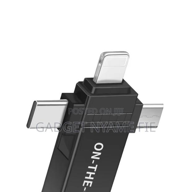 3 In 1 Otg Usb 3.0 Adapter - Black · Photo 2