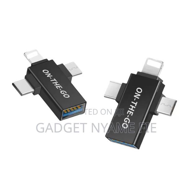 3 In 1 Otg Usb 3.0 Adapter - Black · Photo 3