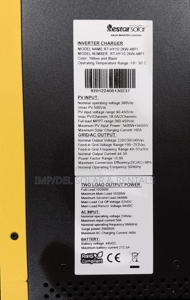10.2kw Solar Hybrid Inverter · Photo 2