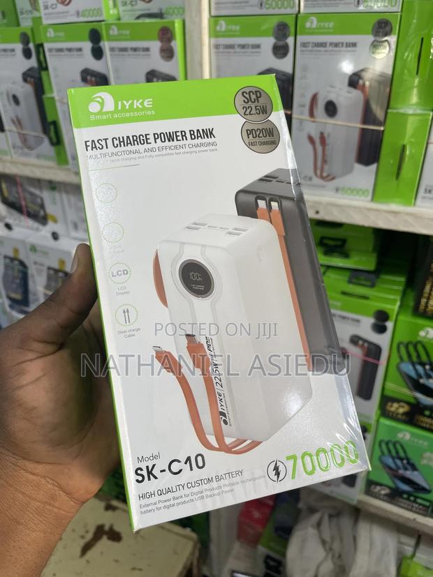 70000mah Iyke Fast Charge Power Bank · Photo 1