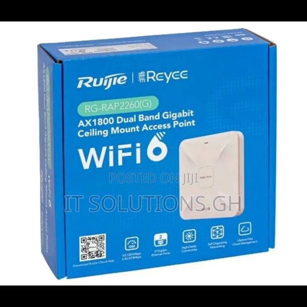 Ruijie Wireless Access Point Ceiling Rg-Rap2260(G) Wi-Fi 6 1775mbps · Photo 1