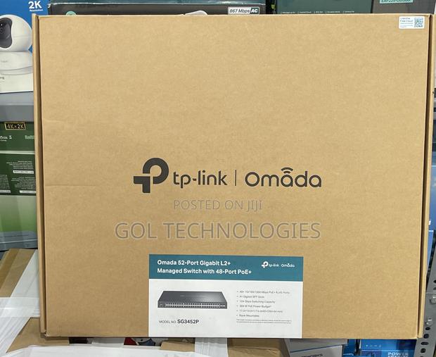 Tp Link 52 Port Gigabite L2+ Managed Switch With 48 Port Poe Omada · Photo 1