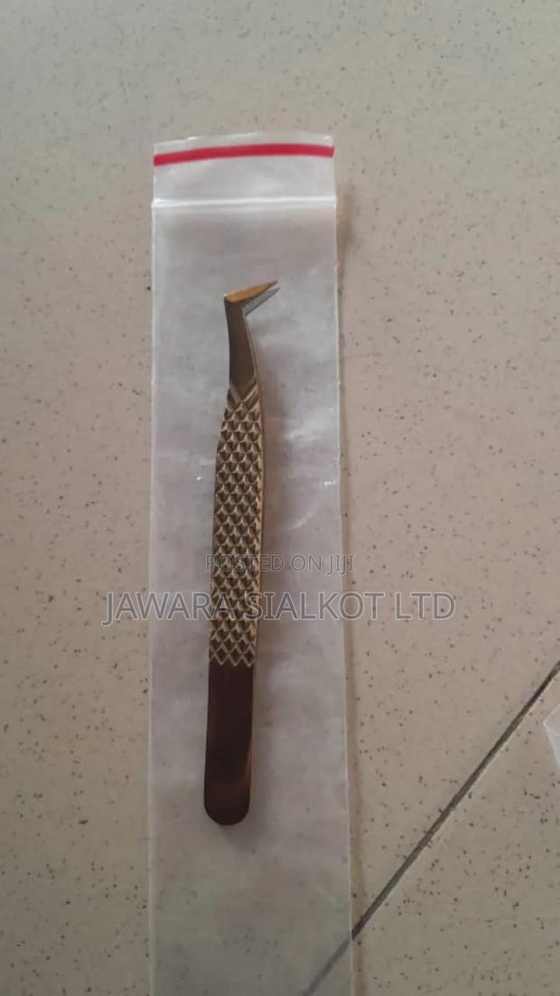 Fiber Tip Eye Lash Extension Tweezeer Stainless Steel 6 Pcs · Photo 1
