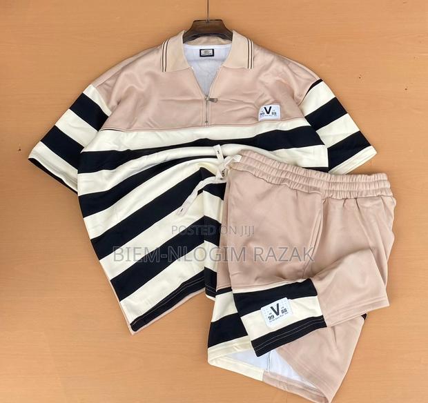 Stripped Top N Down Shorts Available in Stock · Photo 1