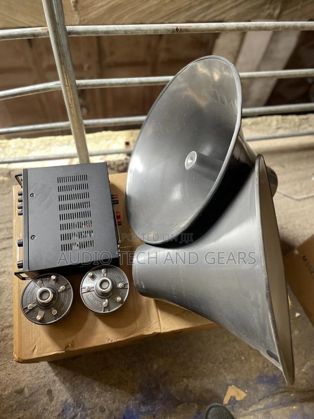 Reflex Horn and Amplifier for Public Address · Photo 1