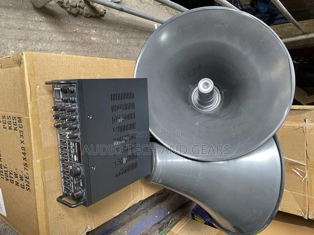 Reflex Horn and Amplifier for Public Address · Photo 3