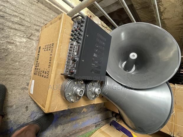 Reflex Horn and Amplifier for Public Address · Photo 4