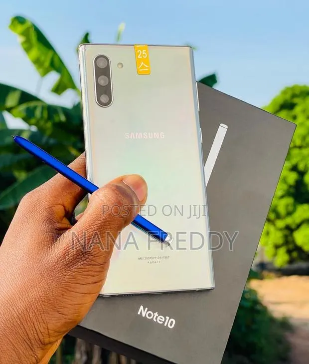 New Samsung Galaxy Note 10 5G 256 GB Silver · Photo 1