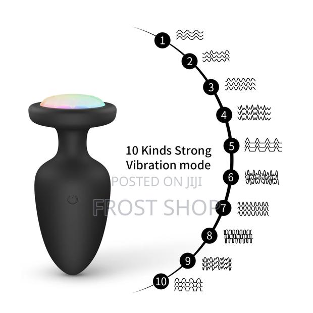 Led Anal Butt Plug Wireless Remote Vibrating Prostrates Massager · Photo 2
