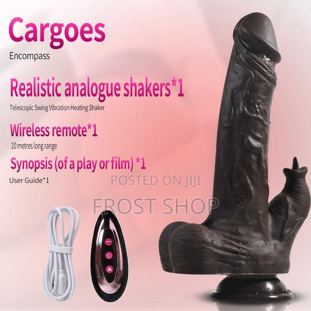 Thrusting Dildo Tongue Vibrator Dildo Remote Control · Photo 1