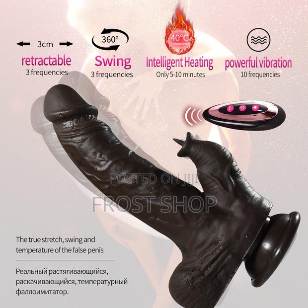 Thrusting Dildo Tongue Vibrator Dildo Remote Control · Photo 3