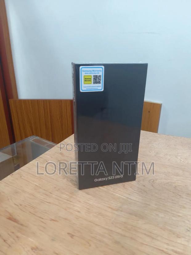 New Samsung Galaxy S23 Ultra 256 GB Black · Photo 1
