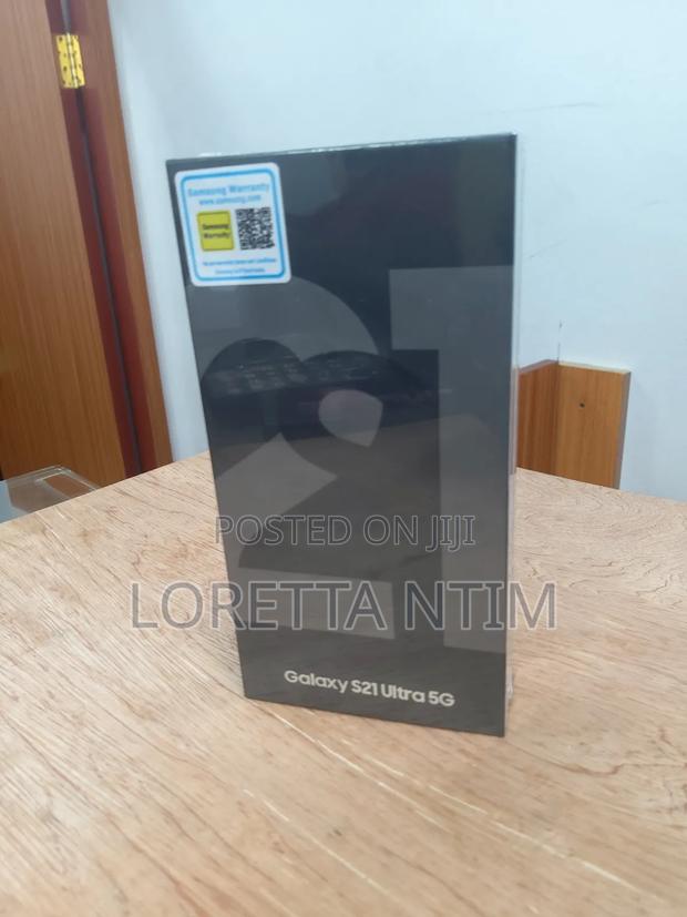 New Samsung Galaxy S21 Ultra 5G 128 GB Black · Photo 1